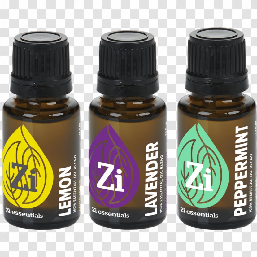 Essential Oil Peppermint Lavender Bottle Transparent PNG