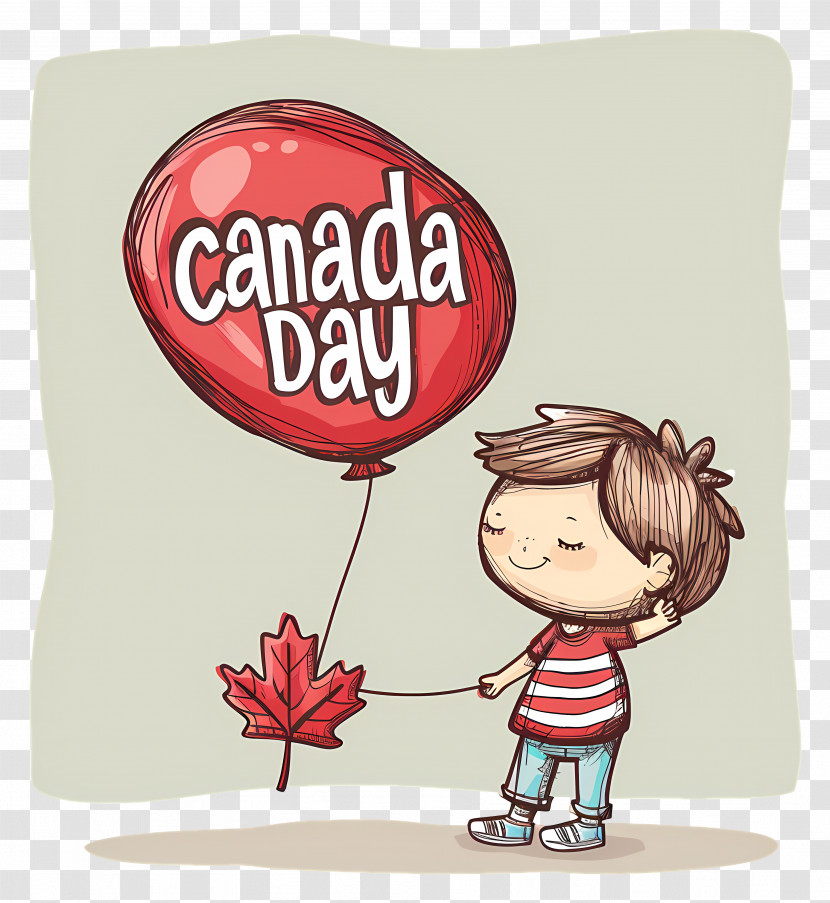 Canada Day - Canada Day Balloon Illustration Transparent PNG