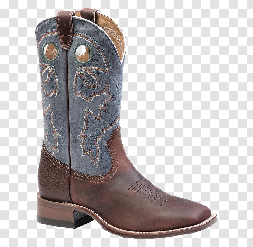 Cowboy Boot Western Wear Motorcycle - Brown - In Dress And Leather Shoes Transparent PNG