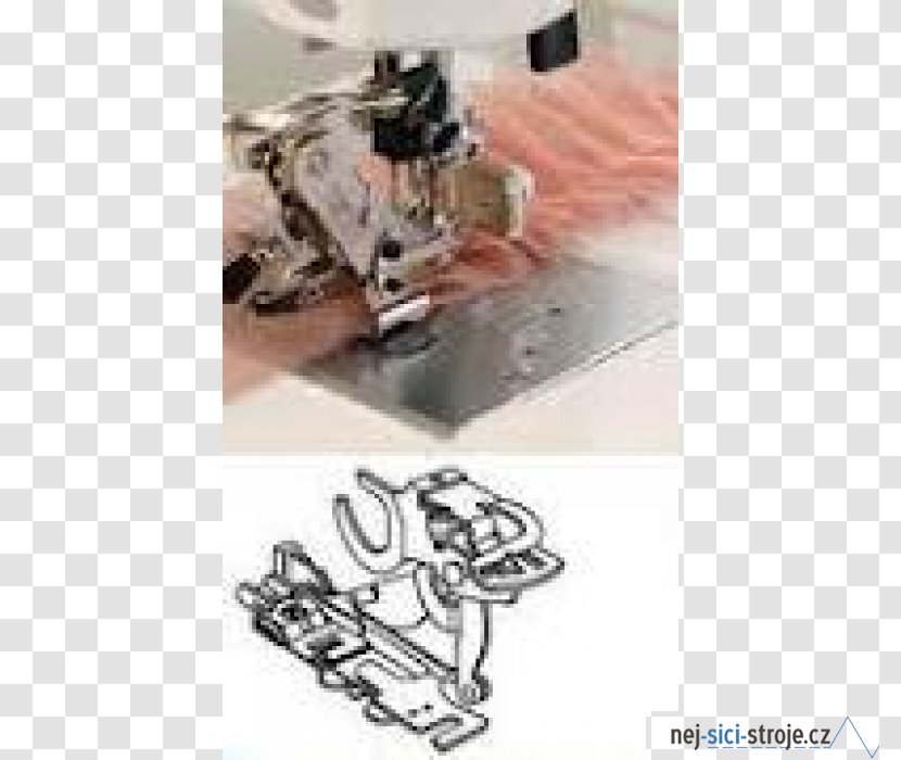 Janome Sewing Machines Stitch Presser Foot - Machine - Ruffles Transparent PNG