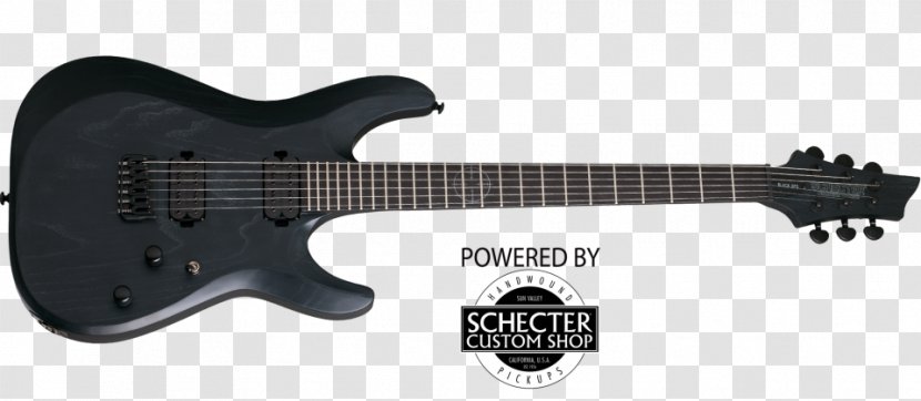 Schecter Keith Merrow KM-6 MK-II Electric Guitar Research C-1 Hellraiser FR - Km7 - Own Black Ops 2 Cover Transparent PNG