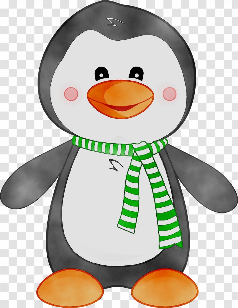 The Penguin In Snow Drawing Cuteness Clip Art - Animal - Little Transparent PNG