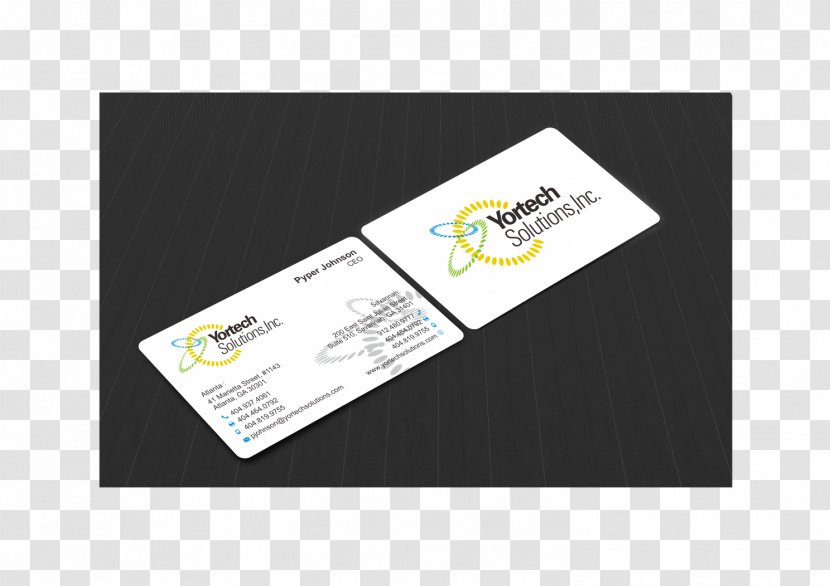 Brand Logo Label - Modern Business Card Transparent PNG
