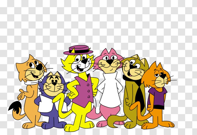 Cat Cartoon Animated Series Hanna-Barbera Television Show - Fictional Character Transparent PNG