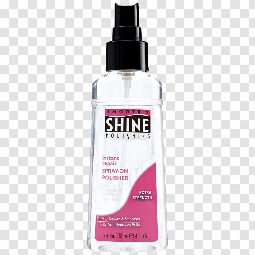 Smooth 'N Shine Instant Repair Hair Polisher Silk Style Foaming Wrap Lotion Styling Products Universal Product Code - Shiny Transparent PNG