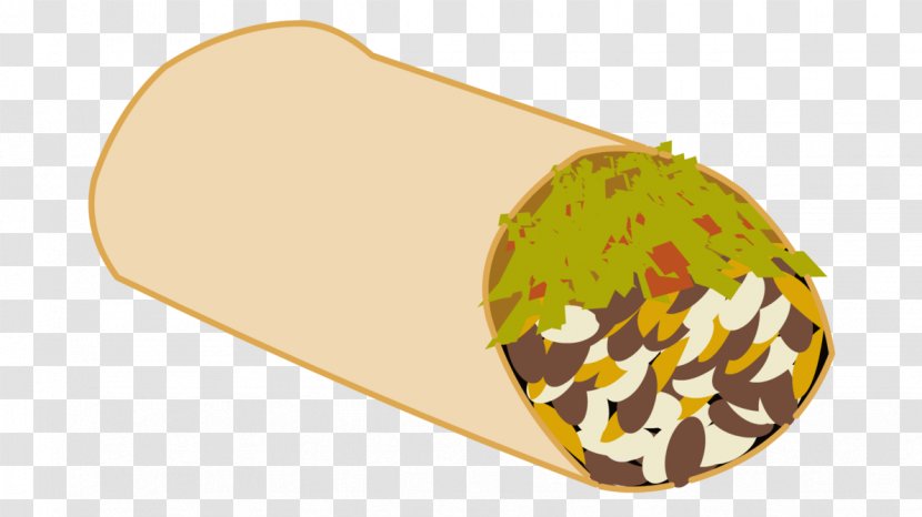 Breakfast Burrito Taco Wrap - Drawing - Ingredients Vector Transparent PNG