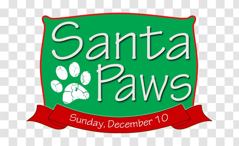 Santa Paws Logo Brand Illustration Clip Art - Search For Transparent PNG