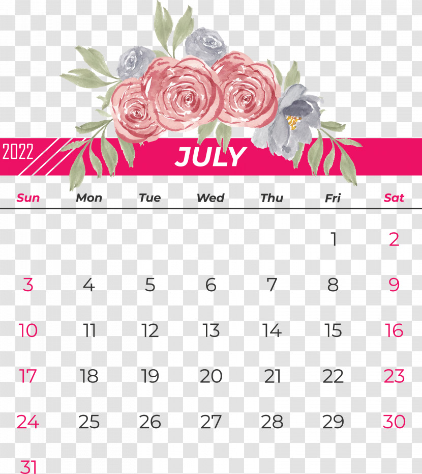 Calendar Symbol Line Flower Transparent PNG