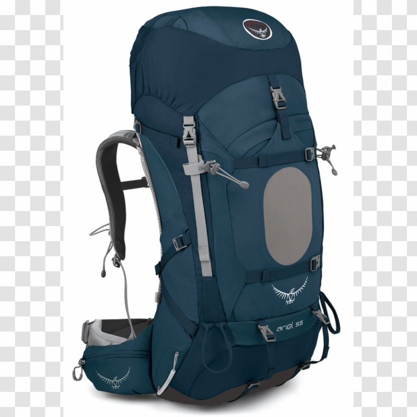 Osprey Ariel 65 Backpacking Hiking - Backpack Transparent PNG