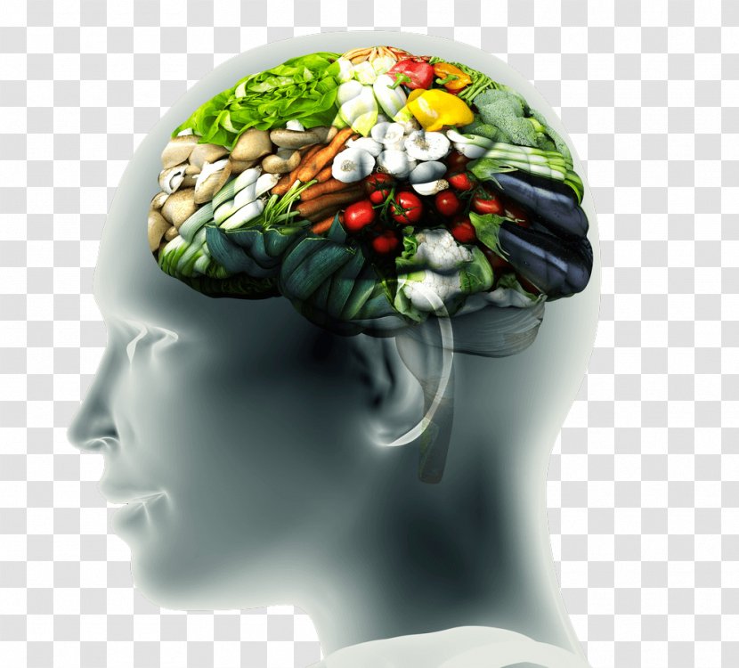 Brain Junk Food Eating Diet - Vegetable Transparent PNG