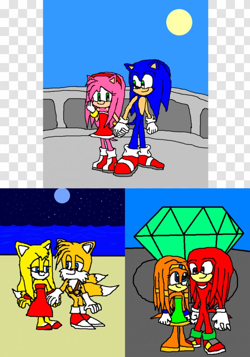 Sonic & Knuckles Amy Rose Tails The Hedgehog Echidna - Sticks Badger Transparent PNG