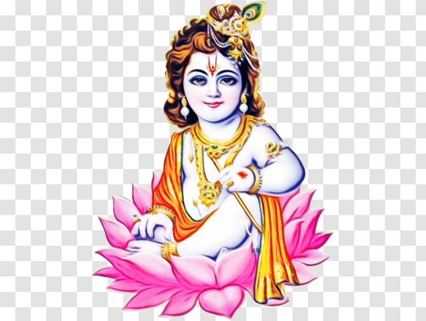 Janmashtami Art - Krishna - Video Diwali Transparent PNG