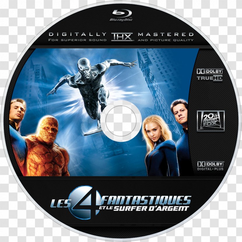 Silver Surfer YouTube Mister Fantastic Invisible Woman Four - Dvd - Youtube Transparent PNG
