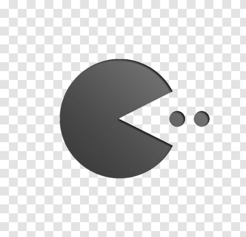 Logo Circle Angle Font - Black M Transparent PNG