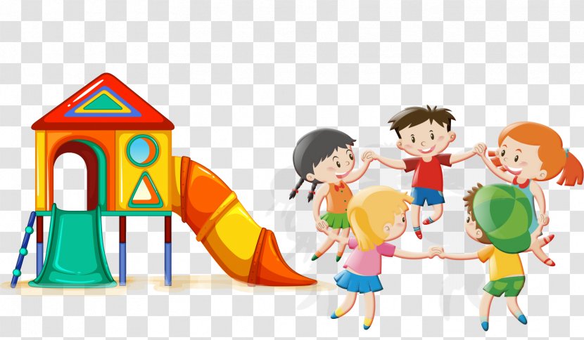 Child Play Cartoon Royalty-free - Drawing - Amusement Park Transparent PNG