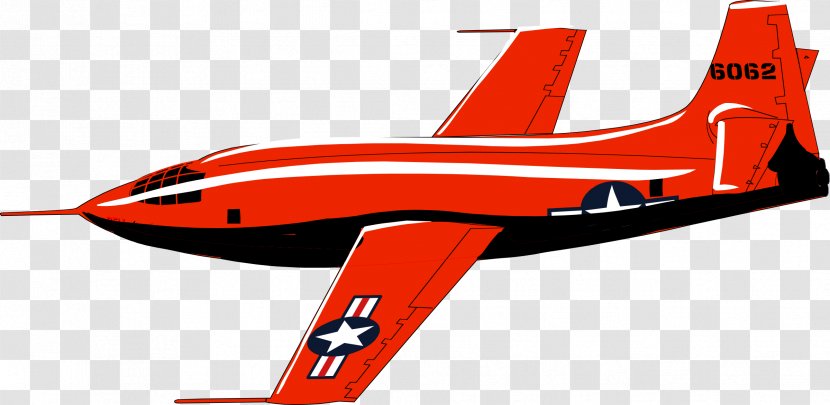Bell X-1 Airplane Jet Aircraft Clip Art - Air Travel Transparent PNG