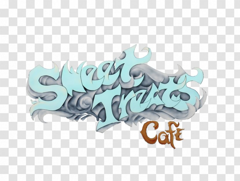 Cafe Coffee Logo Biscuits Sugar - Text - Sweet Treats Transparent PNG