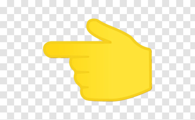 Emoji Background - Pointing - Glove Personal Protective Equipment Transparent PNG
