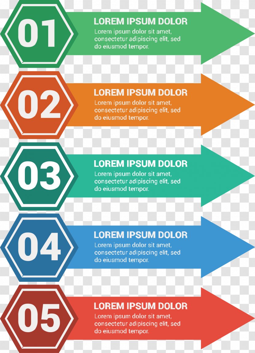 Chart Infographic Diagram Information - Template - Vector Hand-painted Arrow Labels Transparent PNG