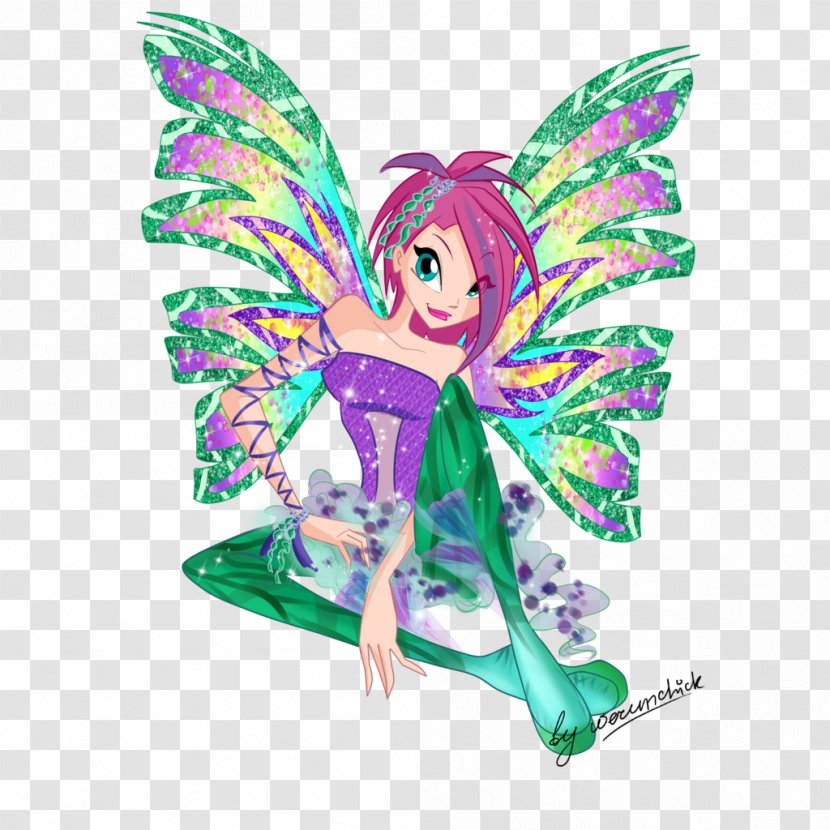Tecna Bloom Sirenix YouTube Fairy - Moths And Butterflies - Youtube Transparent PNG