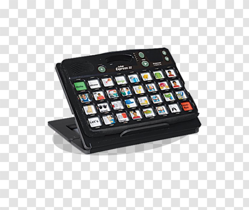 GoTalk 32+ Mobile Phones Express 32 Stand Attainment Company, Inc. - Plastic - Speech Transparent PNG