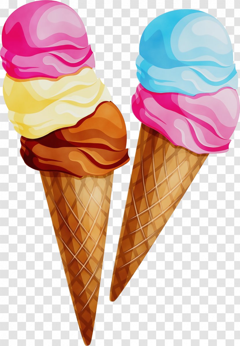 Ice Cream Cones Toast Bagel School - Summer Transparent PNG