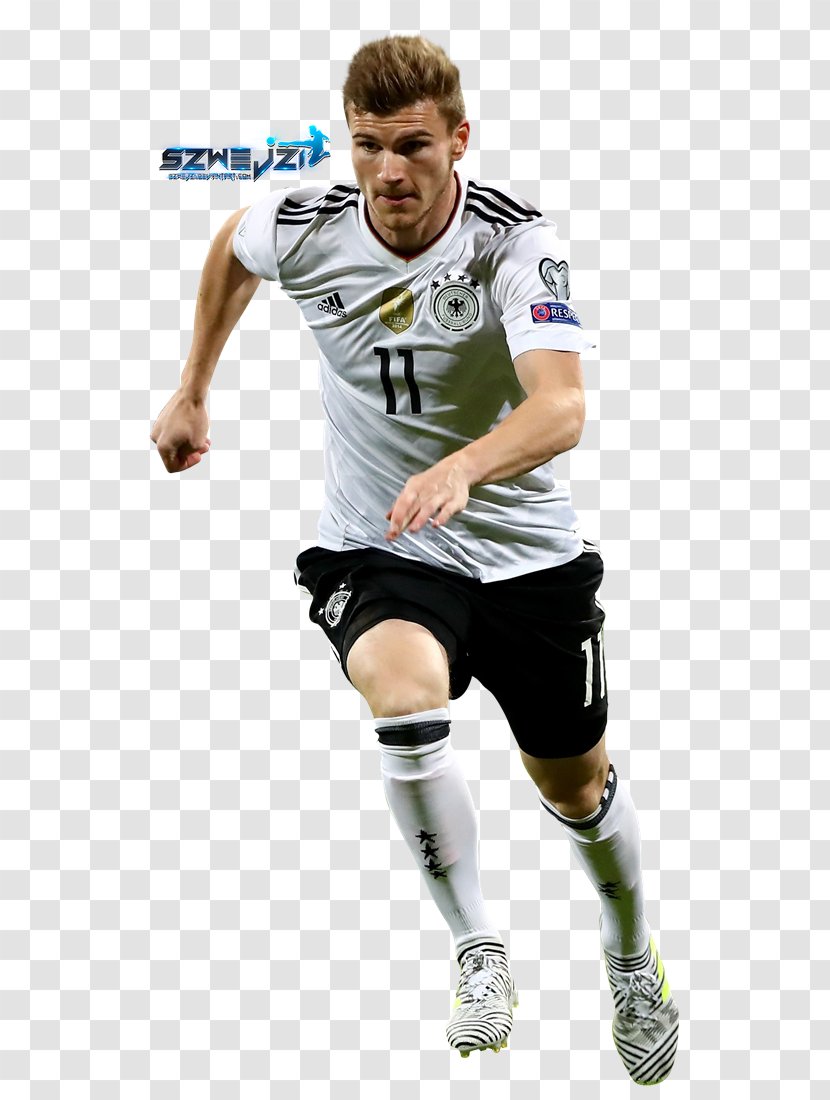 Timo Werner Soccer Player Germany National Football Team Jersey - Stock Photography - Deviantart Transparent PNG