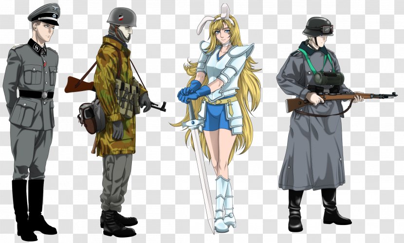 Military Uniform Costume Uniforms Of The Heer Drawing - Cartoon Transparent PNG