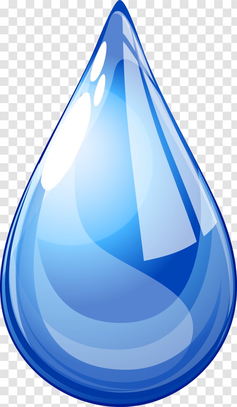 Water Cooler Drop Clip Art - Azure - Drops Transparent PNG