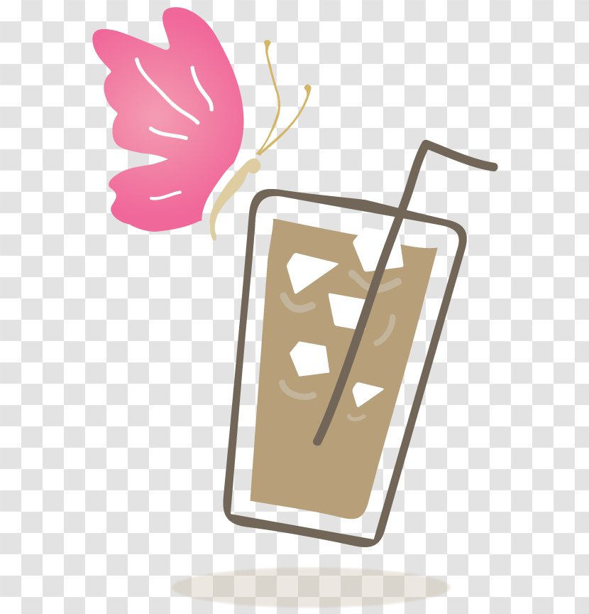 Iced Coffee Cafe Brand - Logo - Design Transparent PNG