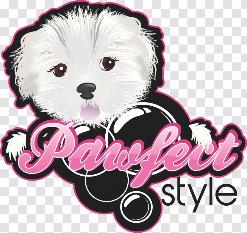 Puppy Pawfect Style Dog Grooming Cat Pet Sitting - Cartoon Transparent PNG