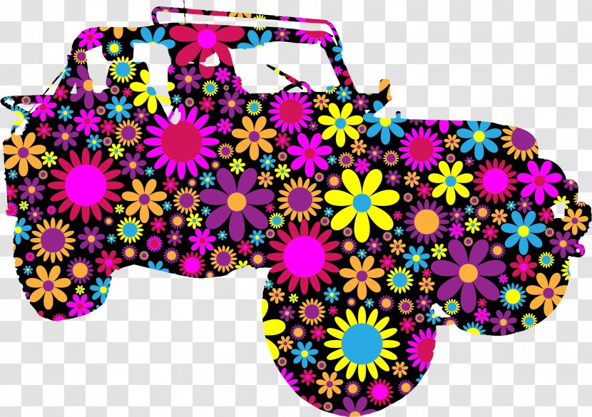 Car Jeep Amazon.com Clip Art - Floral Design Transparent PNG