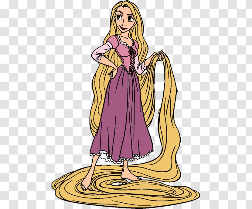 Rapunzel Tangled: The Video Game YouTube Clip Art - Silhouette - Youtube Transparent PNG