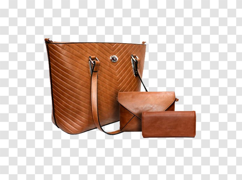Handbag Leather - Brown - Genuine Transparent PNG