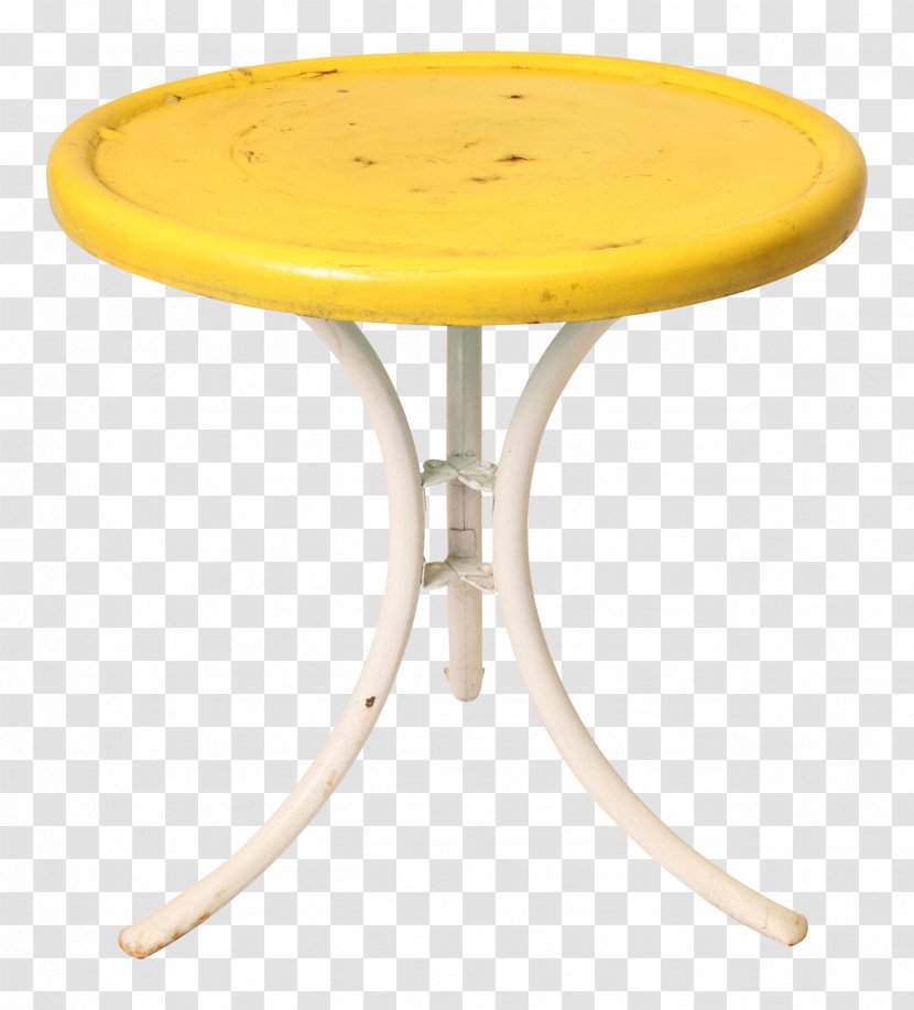Table Product Design Feces - Yellow Transparent PNG