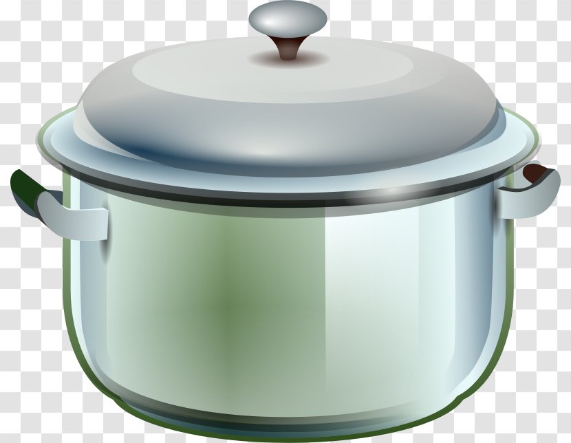 Boiling Frying Pan Clip Art - Stock Pots - Potluck Cooking Cliparts Transparent PNG