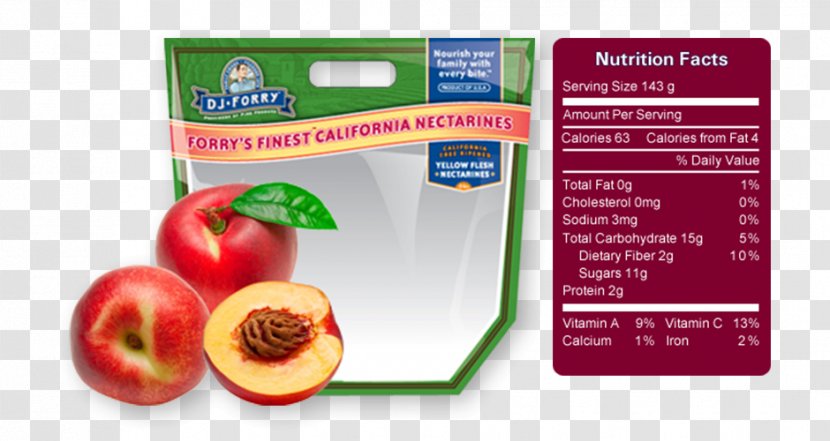 Nectarine Superfood Juice Nutrition - Natural Foods Transparent PNG