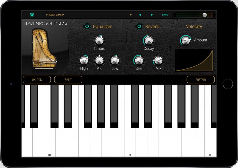 IPhone 4S IPad 4 Piano App Store - Flower Transparent PNG