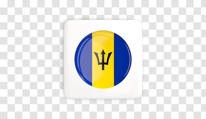 Flag Of Barbados Brand Symbol - Yellow Transparent PNG