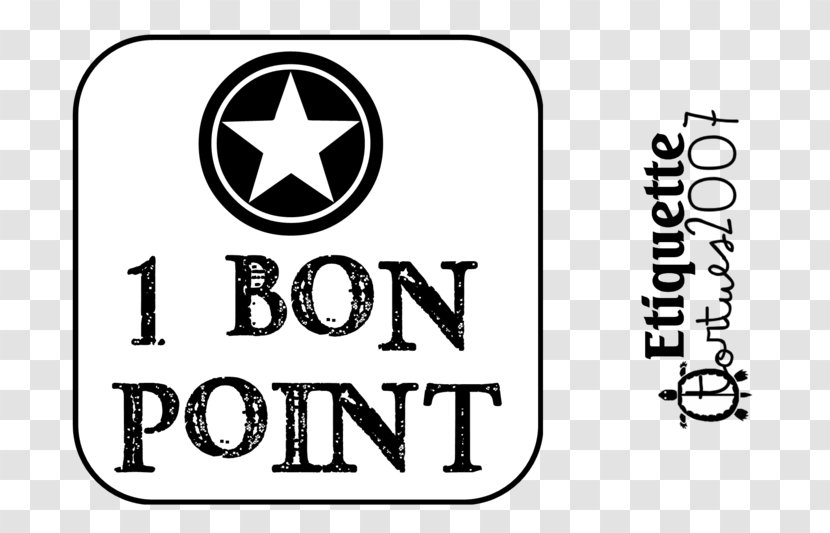 Bon Point Label Logo Scrapbooking Text - Trademark - Accolade Transparent PNG