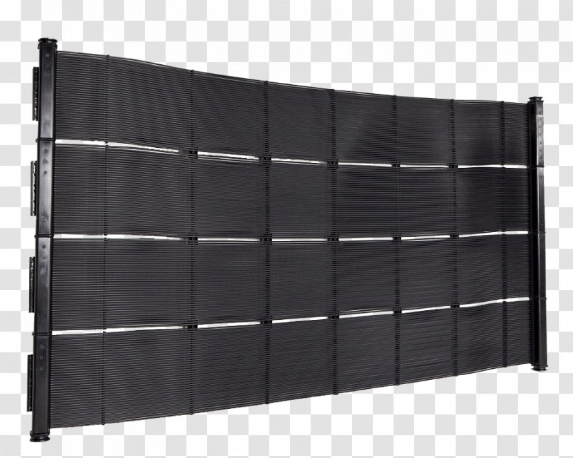Solar Panels Power Water Heating Energy - Natural Rubber Transparent PNG