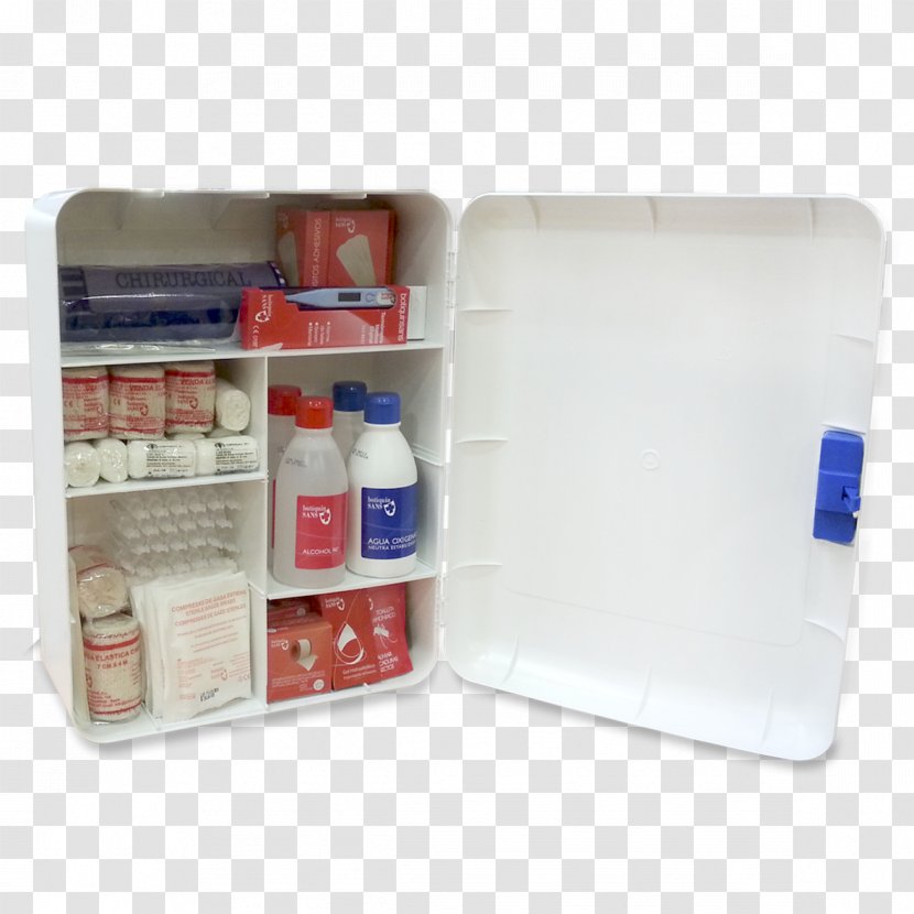 Health Care Plastic First Aid Kits Supplies Armoires & Wardrobes - Adhesive Bandage - Hang Transparent PNG