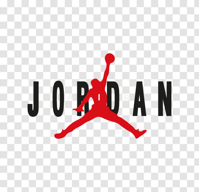 Jumpman Air Jordan Logo Shoe - Red - Run Transparent PNG