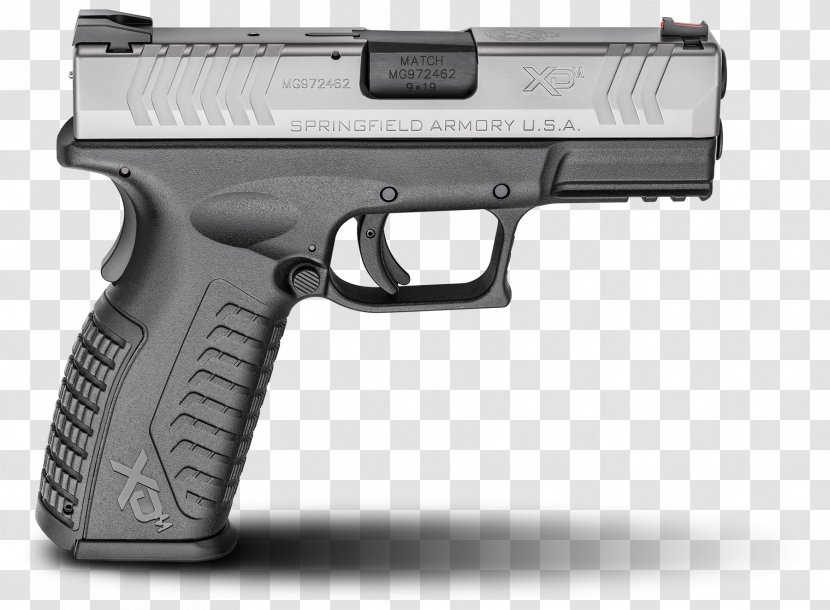 Springfield Armory XDM Subcompact Car HS2000 .40 S&W - Pistol - Handgun Transparent PNG