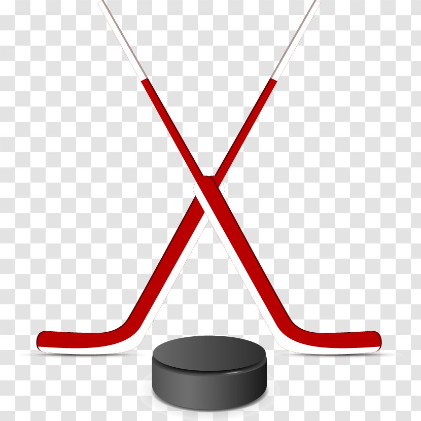 Ice Hockey - Vector Transparent PNG