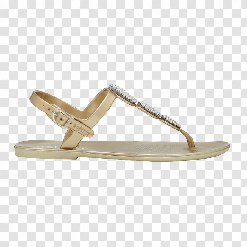 Flip-flops Sandal Shoe Leather Handbag - Shiny Gold Dress Shoes For Women Transparent PNG