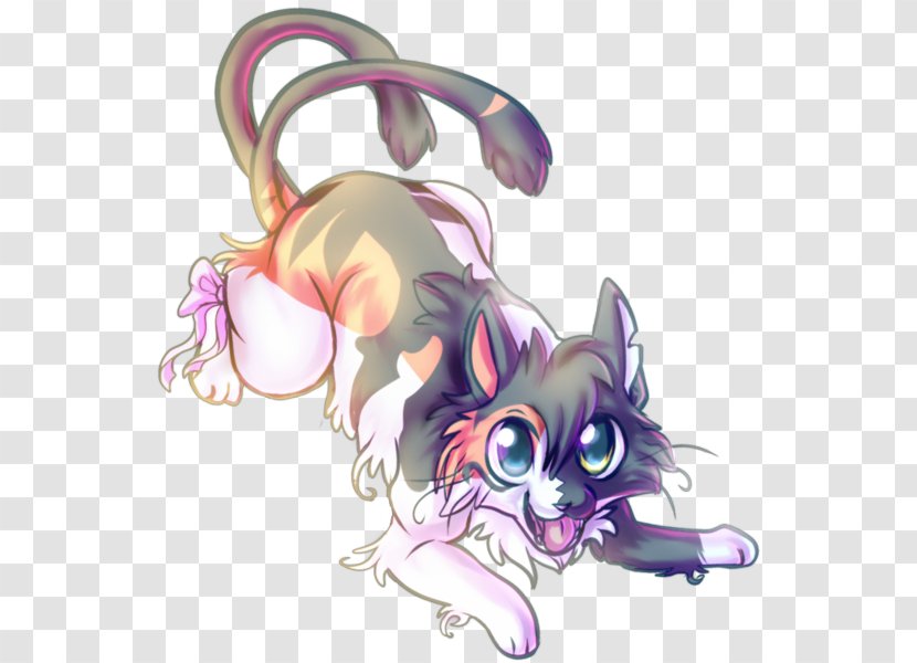 Kitten Whiskers Cat Horse Dog - Tree Transparent PNG