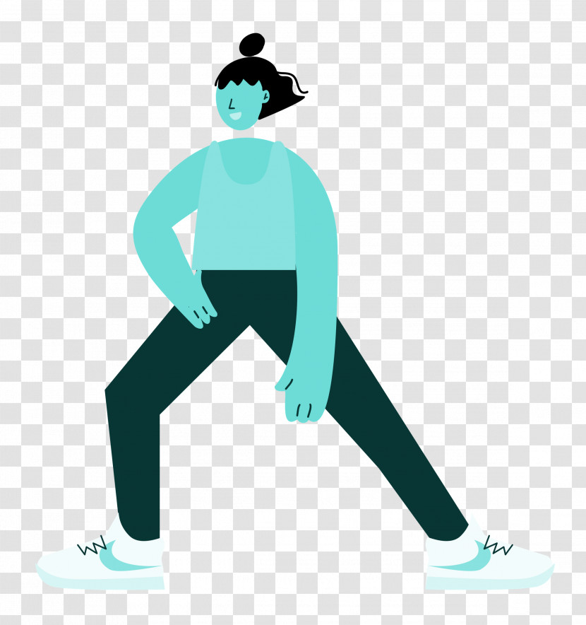 Stretching Sports Transparent PNG