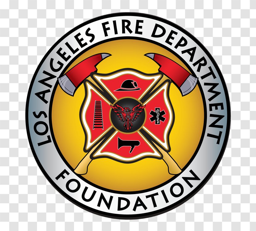 Los Angeles Fire Department Foundation Logo Firefighter - Rescue Transparent PNG