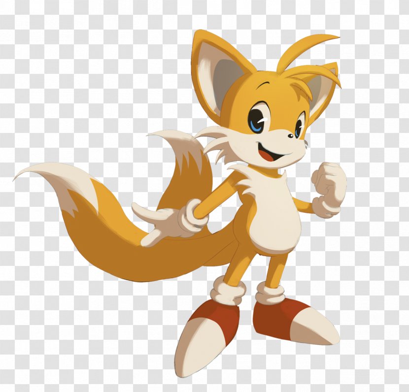 Sonic The Hedgehog Tails Shadow Fox Amy Rose - Cartoon - Vector Transparent PNG